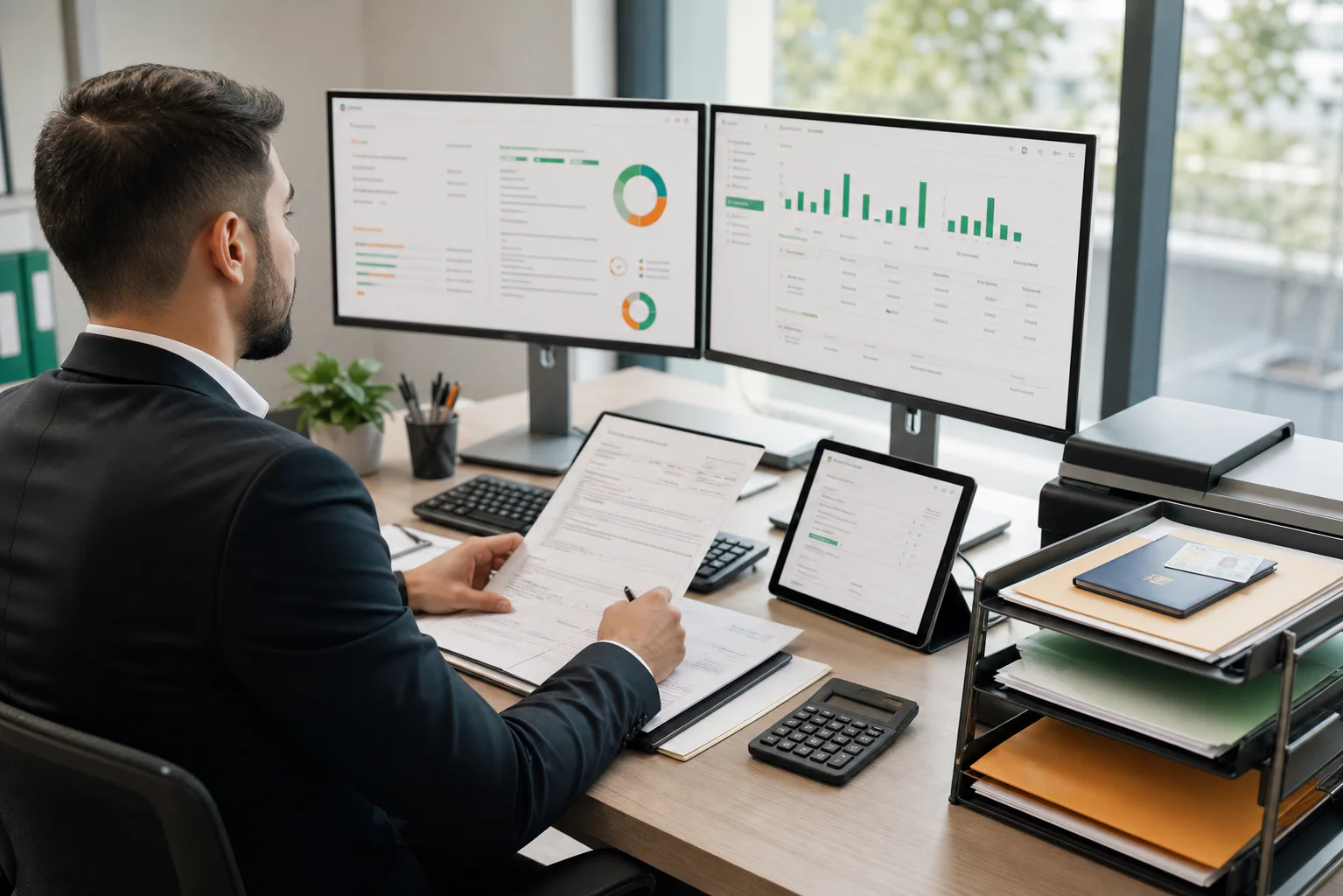Tax Filing, ITIN & EIN professional workspace